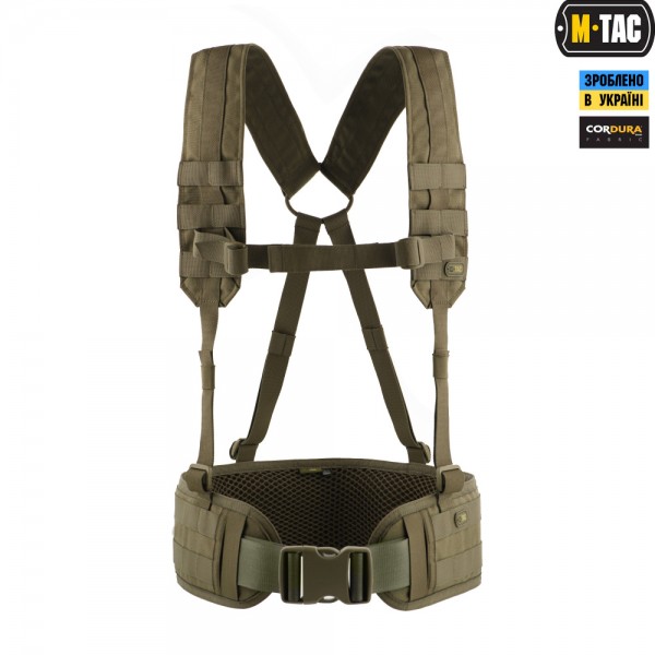 M-Tac пояс тактический с плечевыми ремнями Scout Olive - 3564634