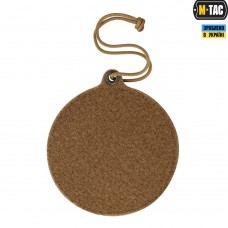 M-Tac панель для нашивок подвесная круглая Coyote
