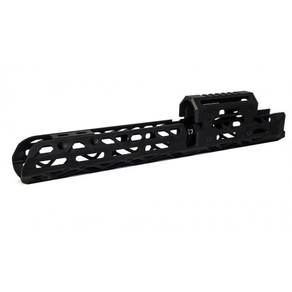 Крук цівка для АК довга з кріпленням M-Lok чорна - 