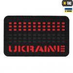 M-Tac нашивка Ukraine Laser Cut Black/Red/Black