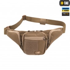 M-Tac сумка-кобура поясная Elite Gen.II с липучкой Coyote