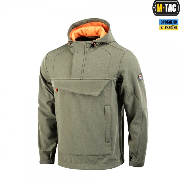 M-Tac анорак Soft Shell Fighter Dark Olive/Orange - 3547683