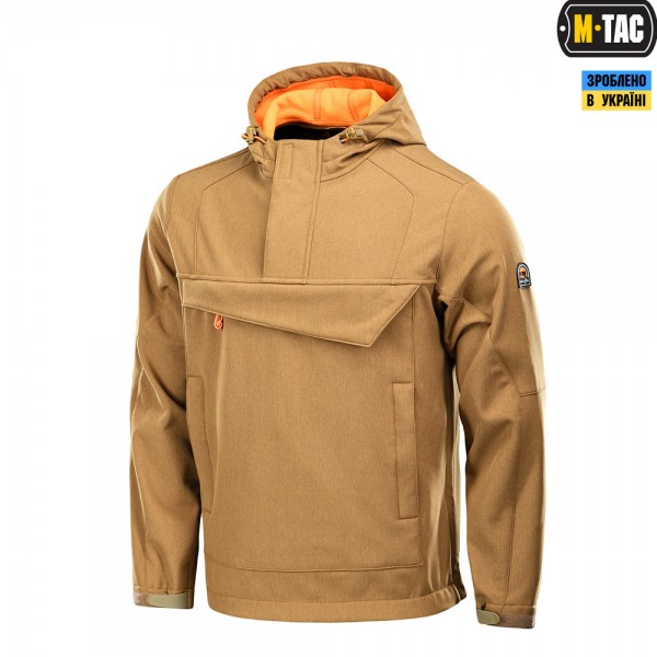 M-Tac анорак Soft Shell Fighter Coyote/Orange - 3547681