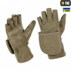 M-Tac рукавички безпалі з клапаном Windblock 295 Olive