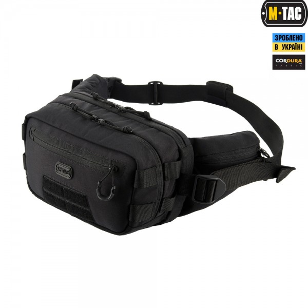M-Tac сумка City Chest Pack Gen.II Elite Black - 3564557