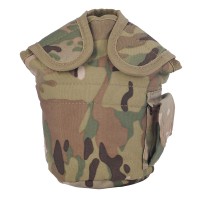 Милтек подсумок для фляги MOLLE Multicam
