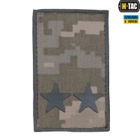 Погон нагрудний на липучці Підполковник MM14