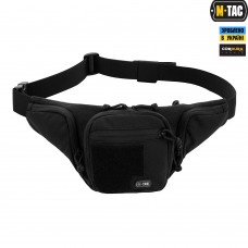 M-Tac сумка-кобура поясная Elite с липучкой Black