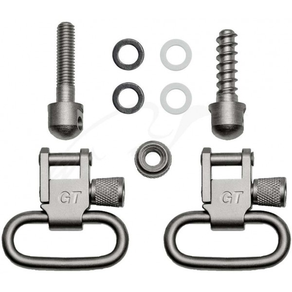 Н-р антабок GrovTec 2.5 см с монтажными винтами/никелированныеН-р антабок GrovTec 2.5 см с монтажными винтами/никелированные - 